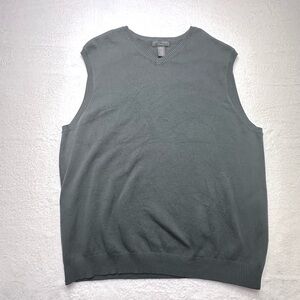 Banana Republic Gray V-Neck Sweater